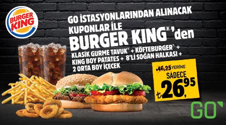 burger king king seçim kampanyası